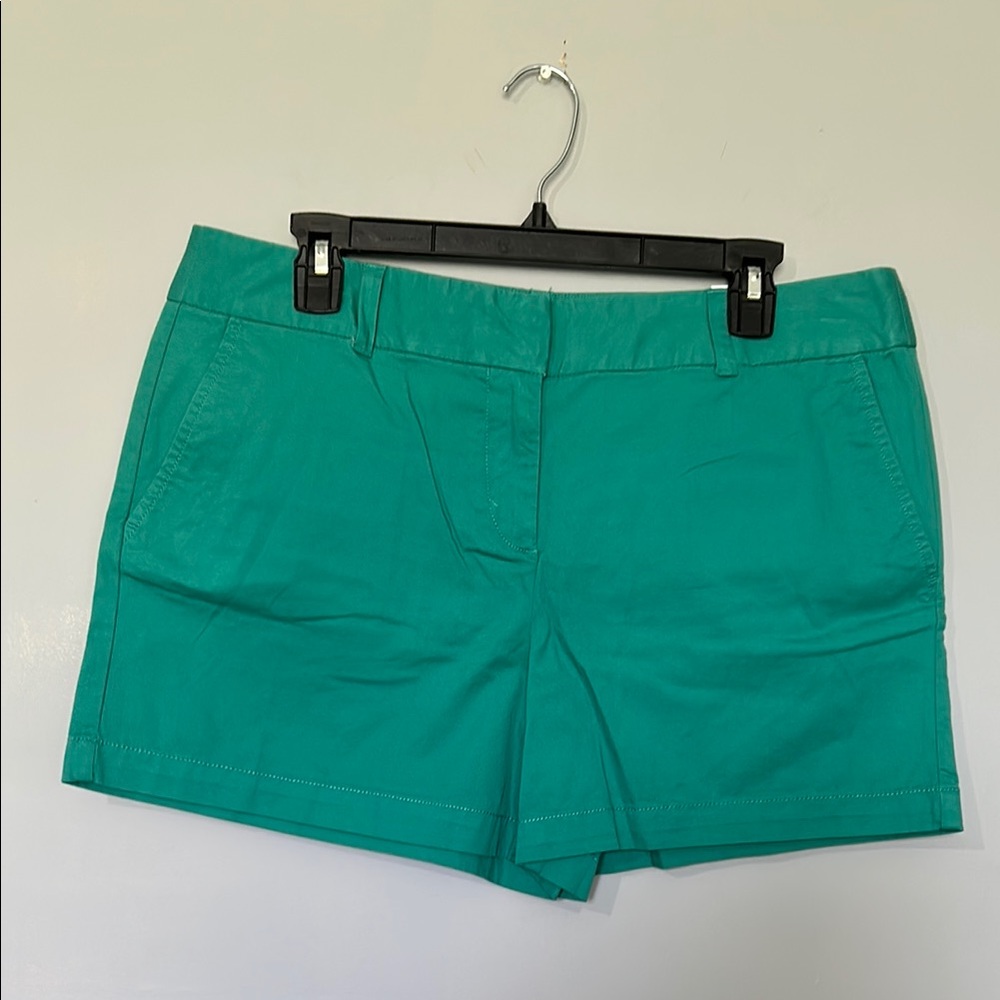 NWT LOFT teal 4” Women's Shorts size 10